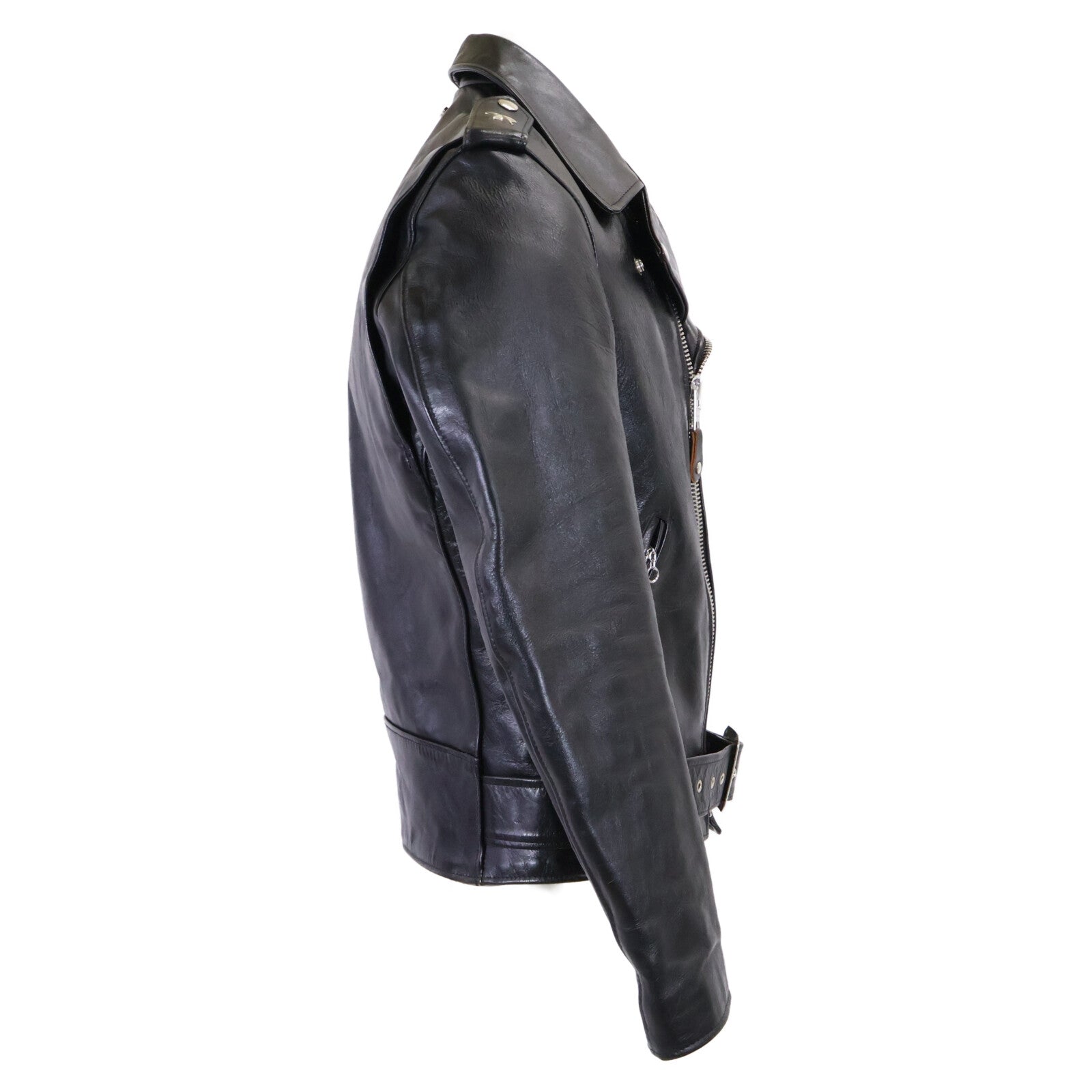 schott ショット 【美品/国内正規】7544 613SJH ホースハイド ワンスター ダブルライダースジャケット ジャケット