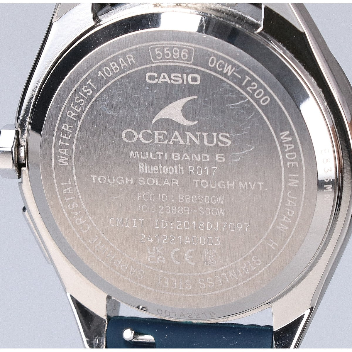 CASIO カシオ OCW-T200S-1AJF OCEANUS オシアナス マルチバンド6 タフソーラー電波 腕時計