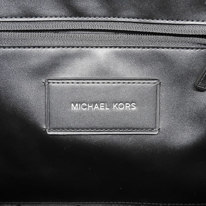 MICHAEL KORS マイケルコース ロゴ レザー トートバッグ レディース ネイビー トートバッグ