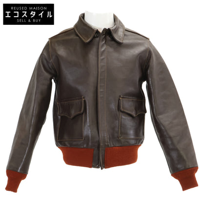 BUZZ RICKSON'S バズリクソンズ 【美品】BR80644 Type A-2 赤リブ ホースハイド フライトジャケット ジャケット