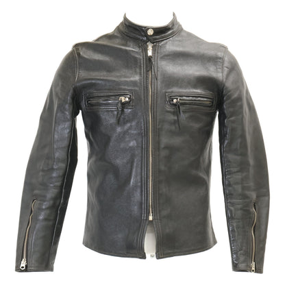 BUCO ブコ THE REAL McCOYS【美品】J-100 ホースハイド インナーレス シングルライダースジャケット ジャケット