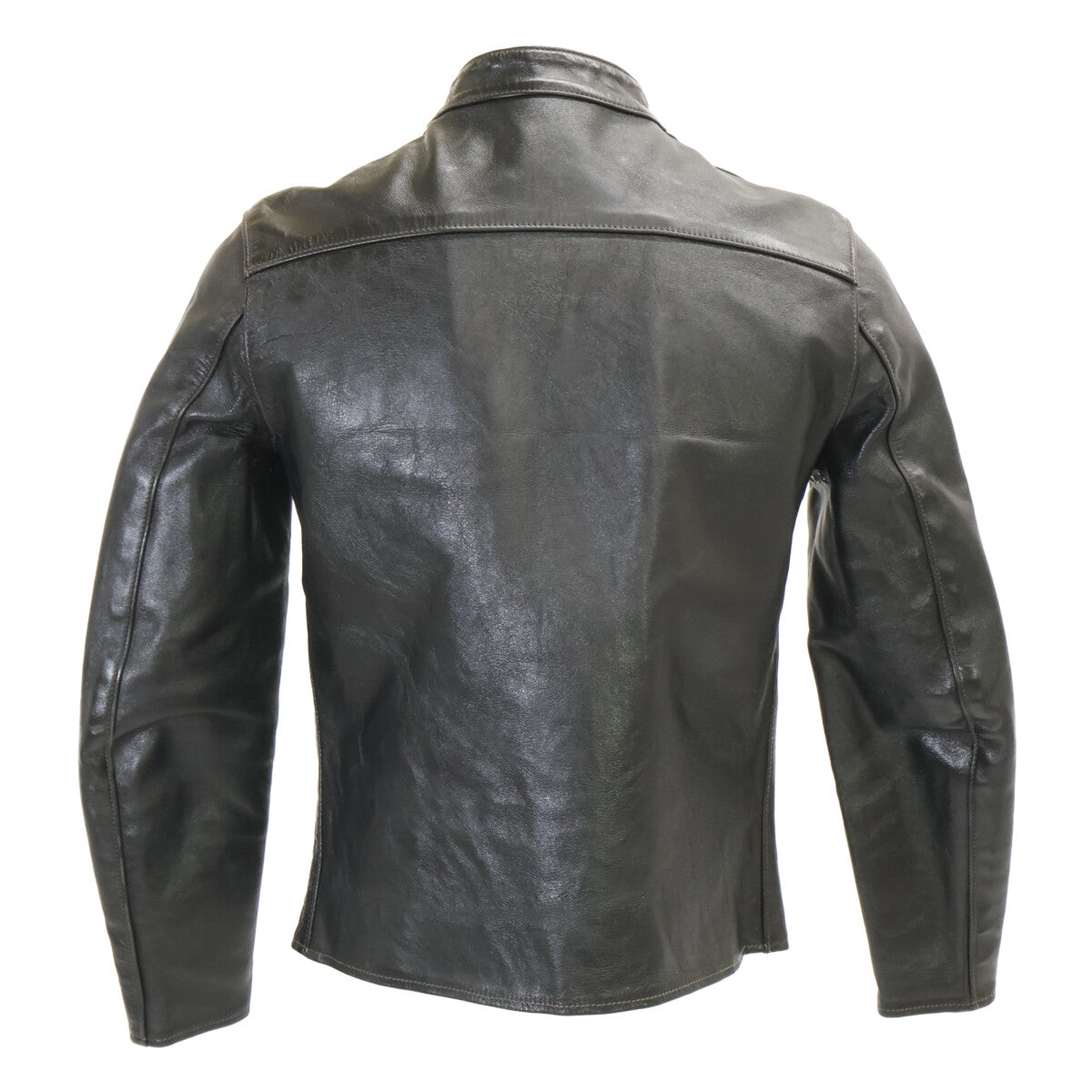 BUCO ブコ THE REAL McCOYS【美品】J-100 ホースハイド インナーレス シングルライダースジャケット ジャケット