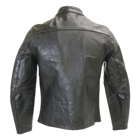 BUCO ブコ THE REAL McCOYS【美品】J-100 ホースハイド インナーレス シングルライダースジャケット ジャケット