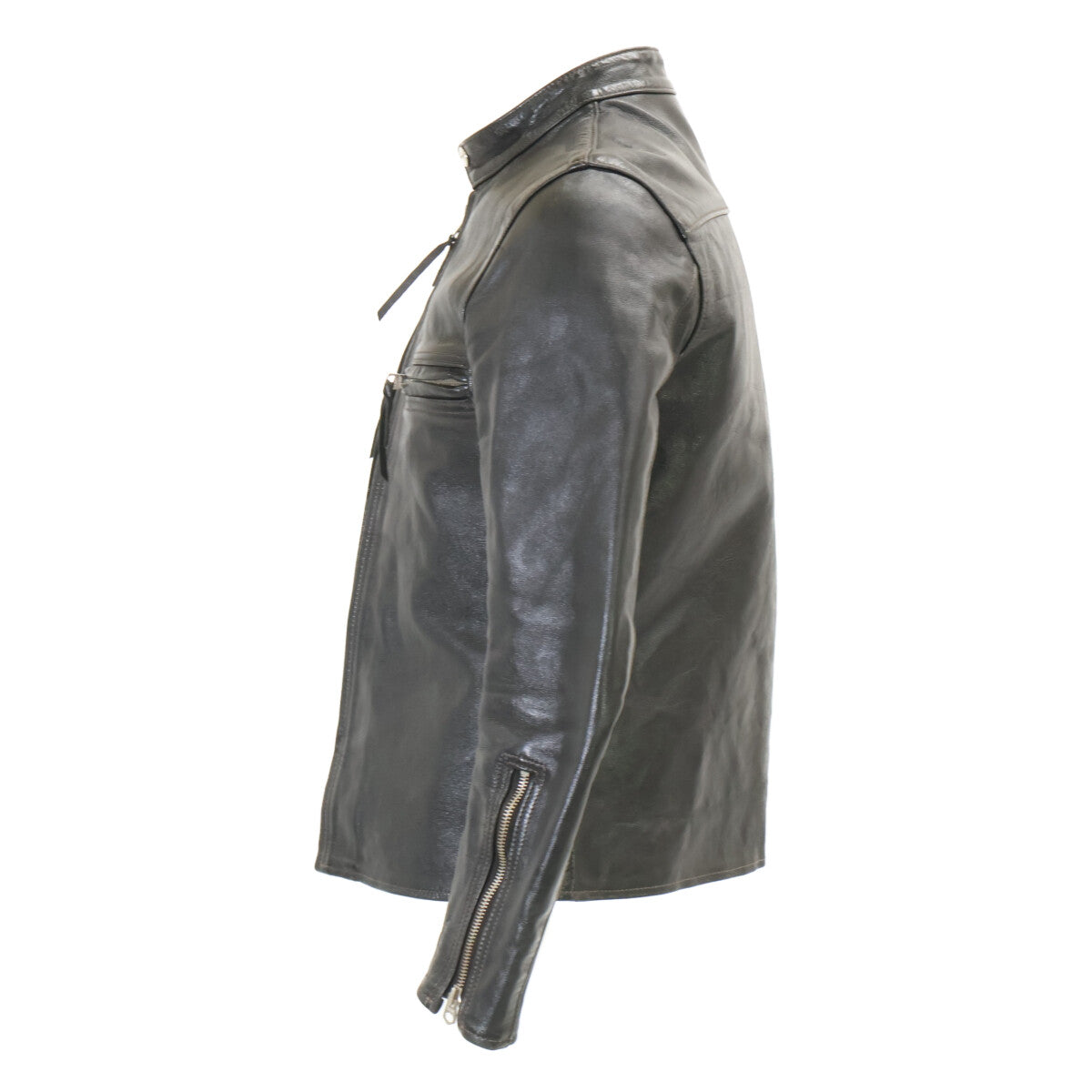 BUCO ブコ THE REAL McCOYS【美品】J-100 ホースハイド インナーレス シングルライダースジャケット ジャケット