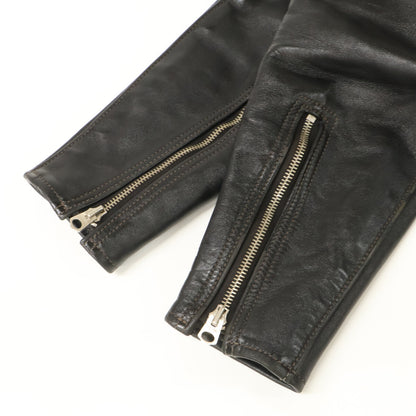 BUCO ブコ THE REAL McCOYS【美品】J-100 ホースハイド インナーレス シングルライダースジャケット ジャケット