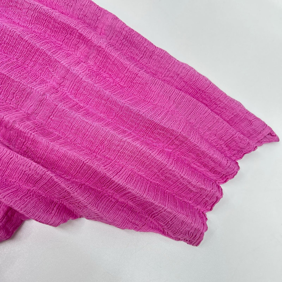 MeISSEYMIYAKE ミーイッセイミヤケ ローズピンク ACCORDION SEE-THROUGH CREPE トップス トップス