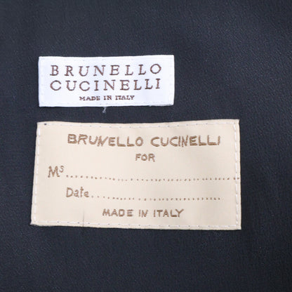 BRUNELLO CUCINELLI ブルネロクチネリ 【美品/国内正規】ME4179732 ウールｘカシミヤ ダブルブレスト チェスター コート