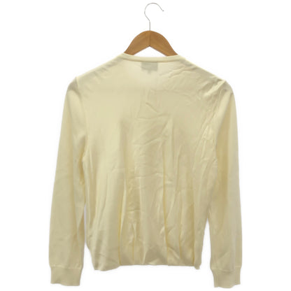 LANVIN COLLECTION ランバンコレクション アイボリー 2115808 バックシルクニットカーディガン トップス
