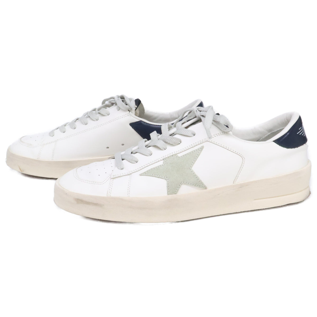 GOLDEN GOOSE ゴールデングース STARDAN スター レザー/スエード スニーカー シューズ