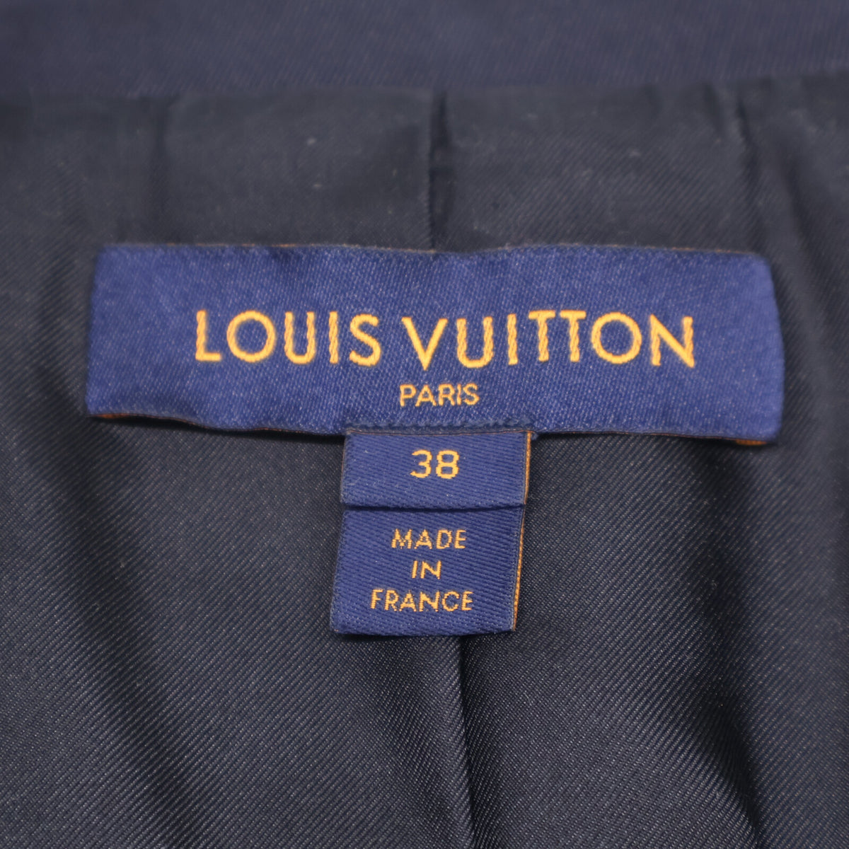 LOUIS VUITTON ルイヴィトン RW191B NFX FGVE81 シルクｘウール ジップアップ ジレ/ ジャケット