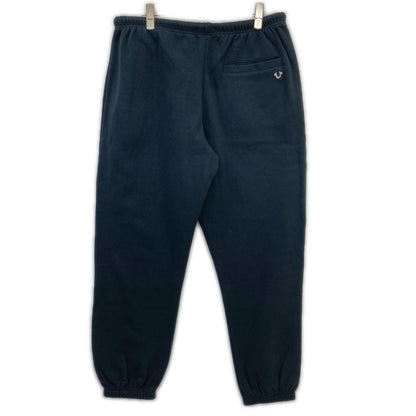 TRUE RELIGION トゥルーレリジョン ブラック ロゴデザイン スウェットパンツ ボトムス