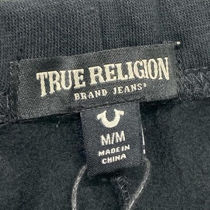TRUE RELIGION トゥルーレリジョン ブラック ロゴデザイン スウェットパンツ ボトムス