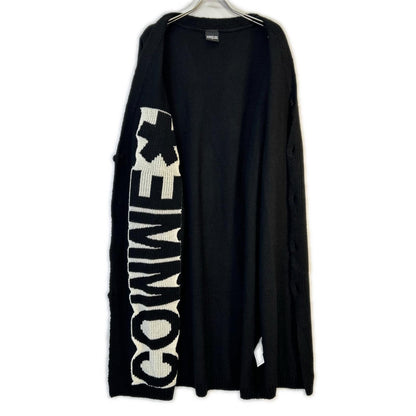 【COMME desFUCKDOWN】黑色宽松针织开衫 上衣 男士