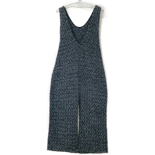 IRENE 25 years Charcoal Gray 27S85004 Tweed Knit Dress One-piece 36 Ladies