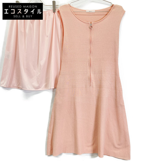 Rene 6822630 Front Zip Sleeveless Dress
