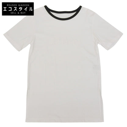 Christian Dior Sports Beautiful Cotton Short Sleeve T-Shirt Top for Women White M Q7K0305 Tops