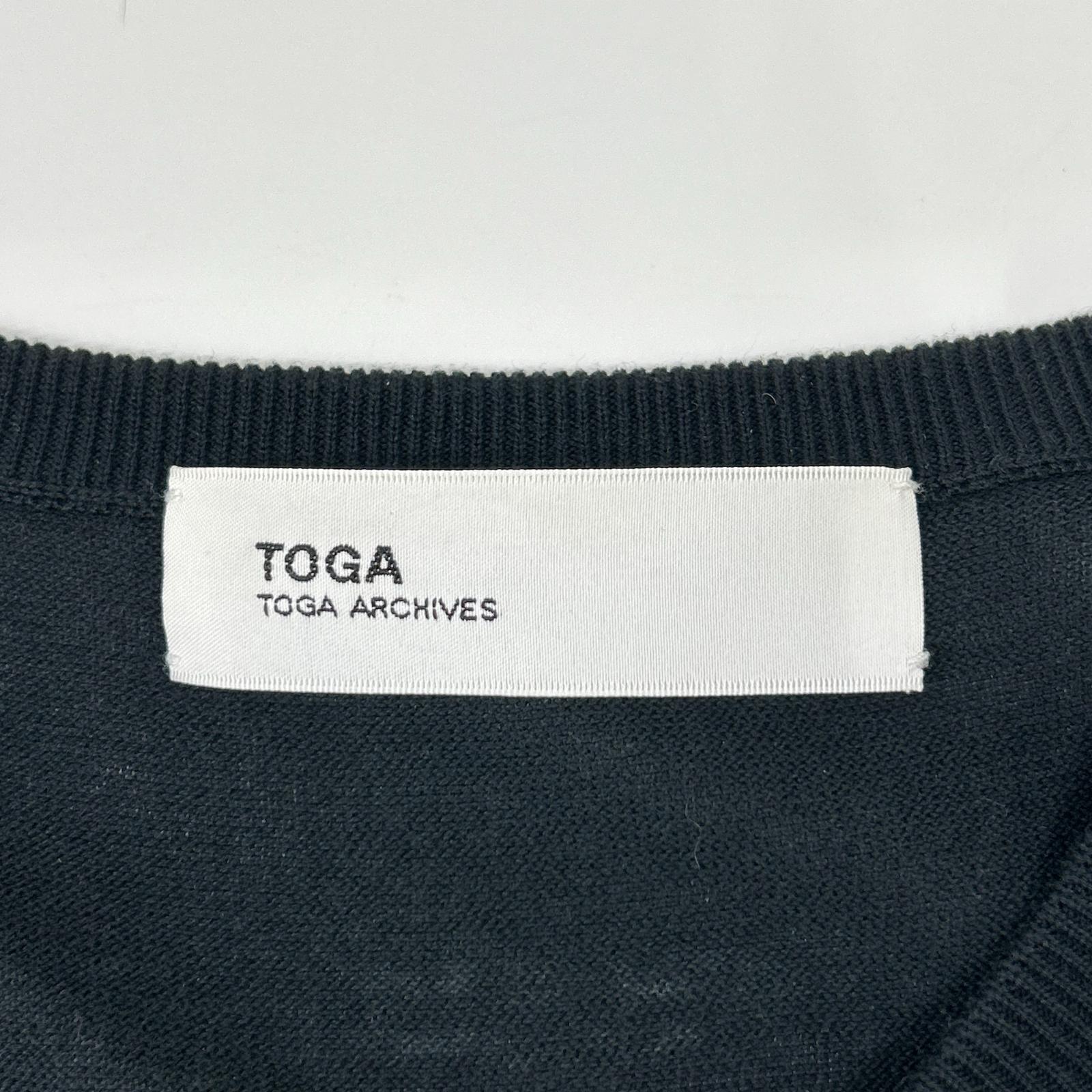 TOGA トーガ 16SS TA61-XT012 マルチカラー ニット ベスト トップス