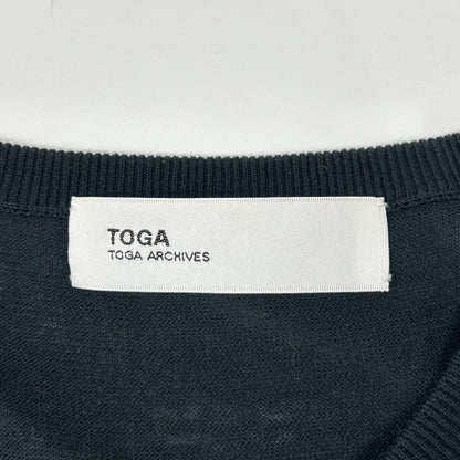 TOGA トーガ 16SS TA61-XT012 マルチカラー ニット ベスト トップス