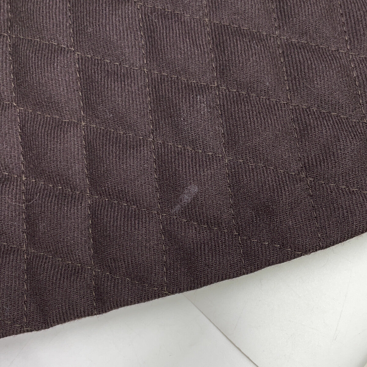 Brown Quilted Design Skirt 41769-AS0F52U Skirt 40 Women's