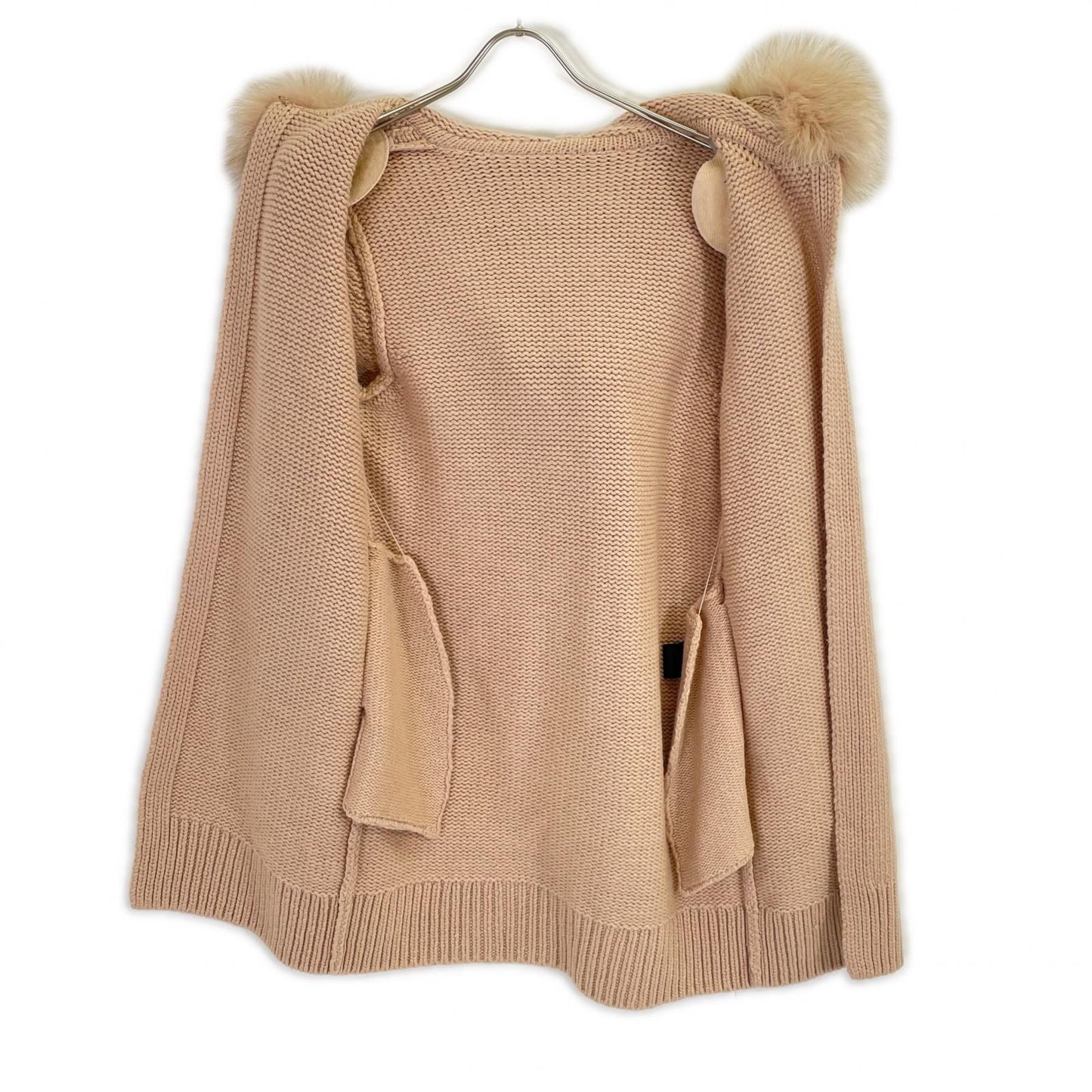 FOXEY 38516 Pink Beige Fox Solei Knit Coat F