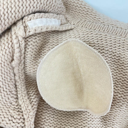 FOXEY 38516 Pink Beige Fox Soleil Knit Coat