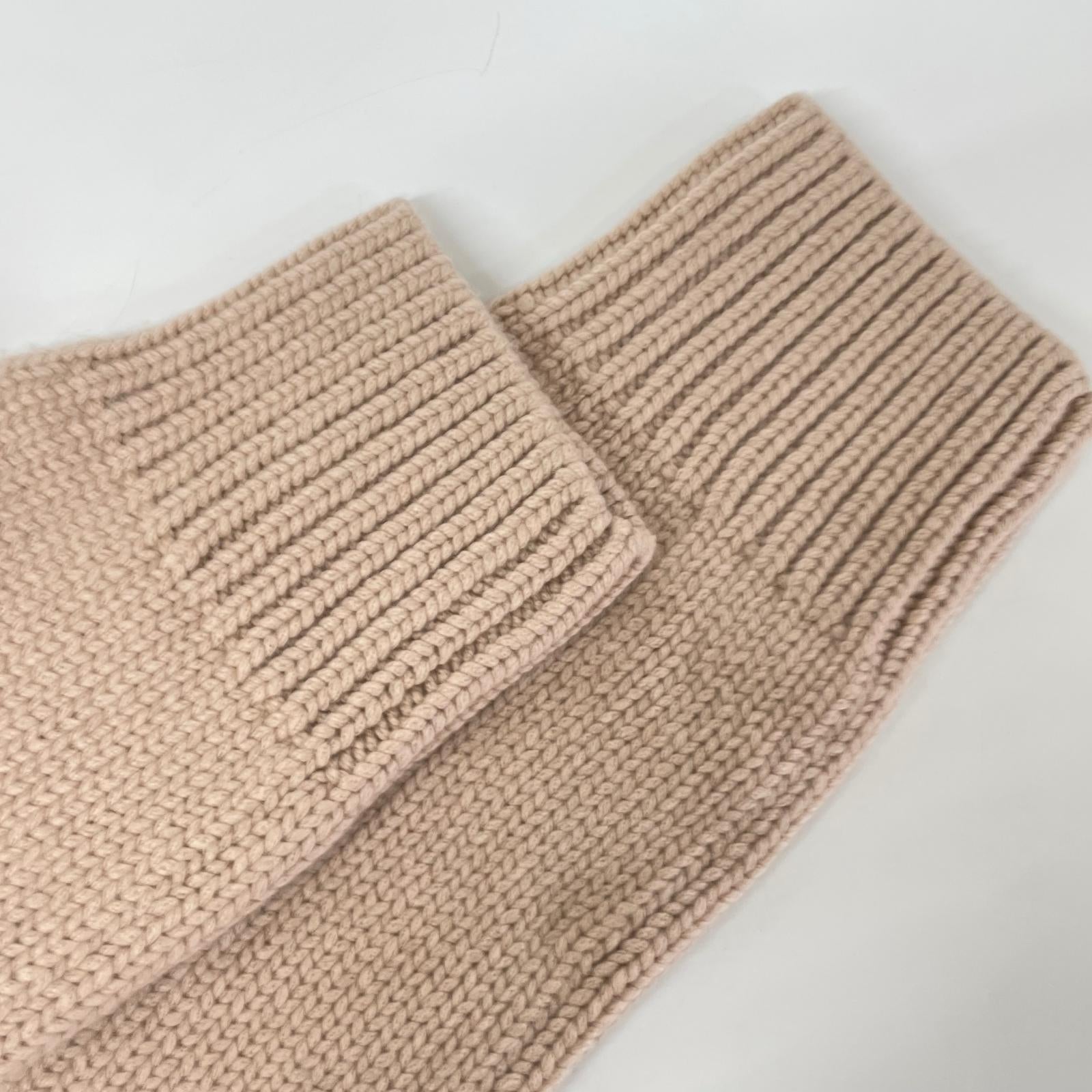 FOXEY 38516 Pink Beige Fox Solei Knit Coat F