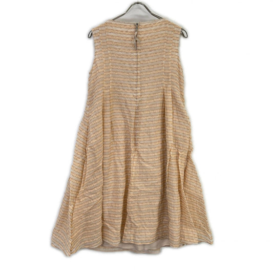 24SS 44363 LIBERT Border Design Dress Dress 40 Ladies