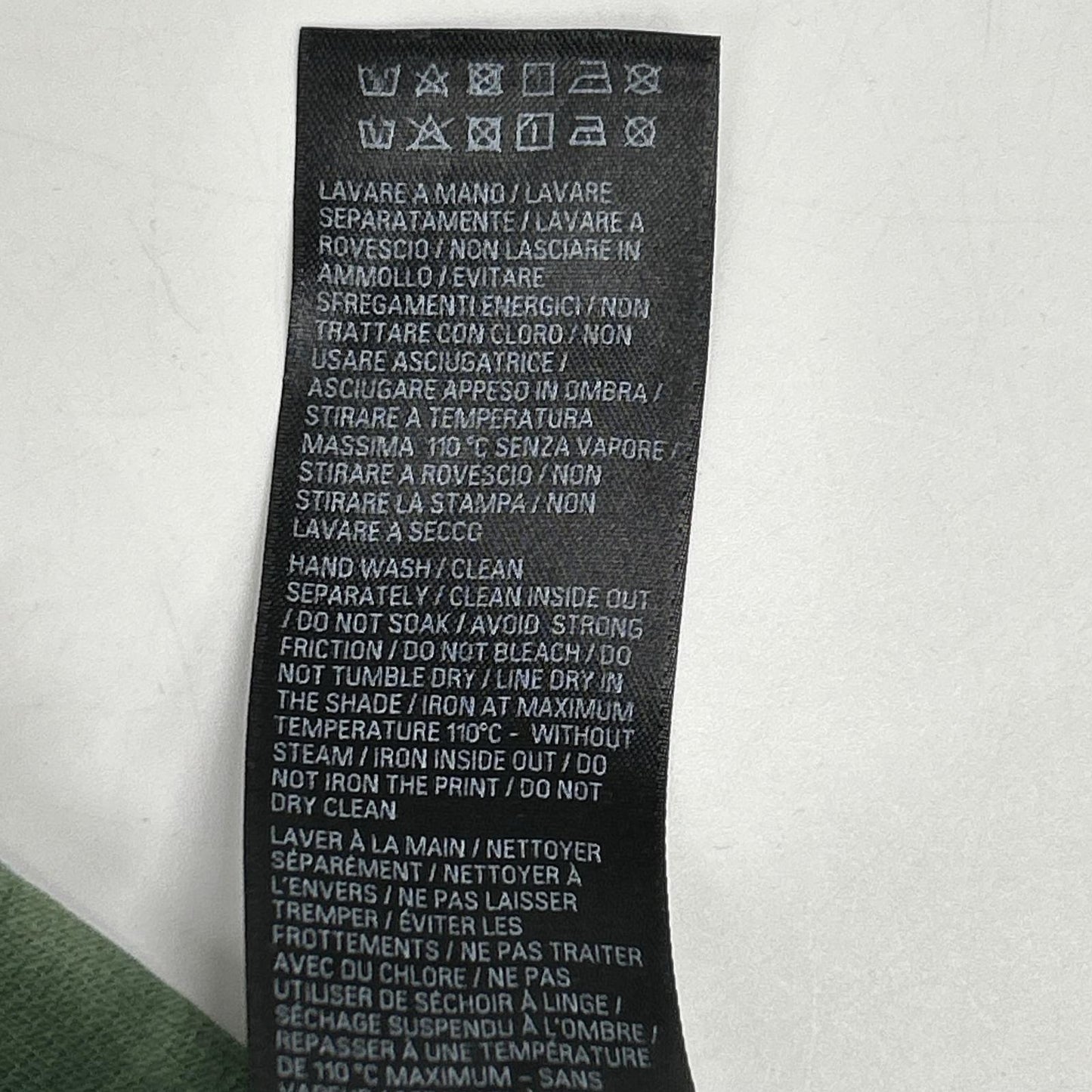 BALENCIAGA バレンシアガ 23年製 744441 カーキ Tape Type Ripped Pocket Hoodie トップス