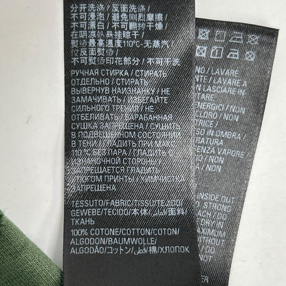 BALENCIAGA バレンシアガ 23年製 744441 カーキ Tape Type Ripped Pocket Hoodie トップス