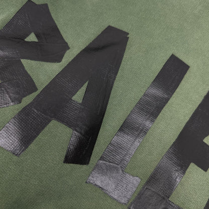 BALENCIAGA バレンシアガ 23年製 744441 カーキ Tape Type Ripped Pocket Hoodie トップス