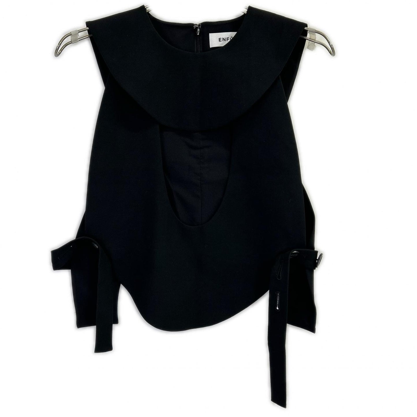 25SS 300IA530-1621 黑色 CHAIR PARTS 背心 马甲 背心 38 女士