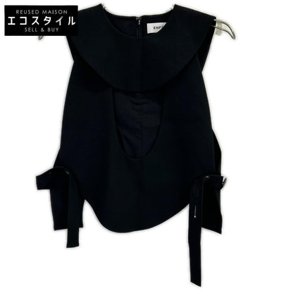 25SS 300IA530-1621 黑色 CHAIR PARTS 背心 马甲 背心 38 女士