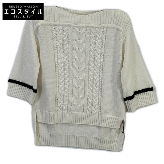 FOXEY フォクシー アイボリー ローゲージニットトップス トップス