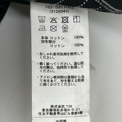 schott ショット 782-5911002 ブラック オールドヒッコリー デニム ボトムス