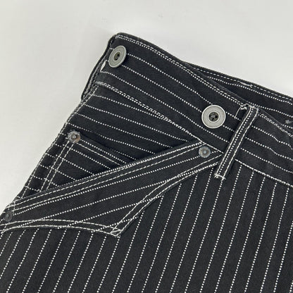 schott ショット 782-5911002 ブラック オールドヒッコリー デニム ボトムス