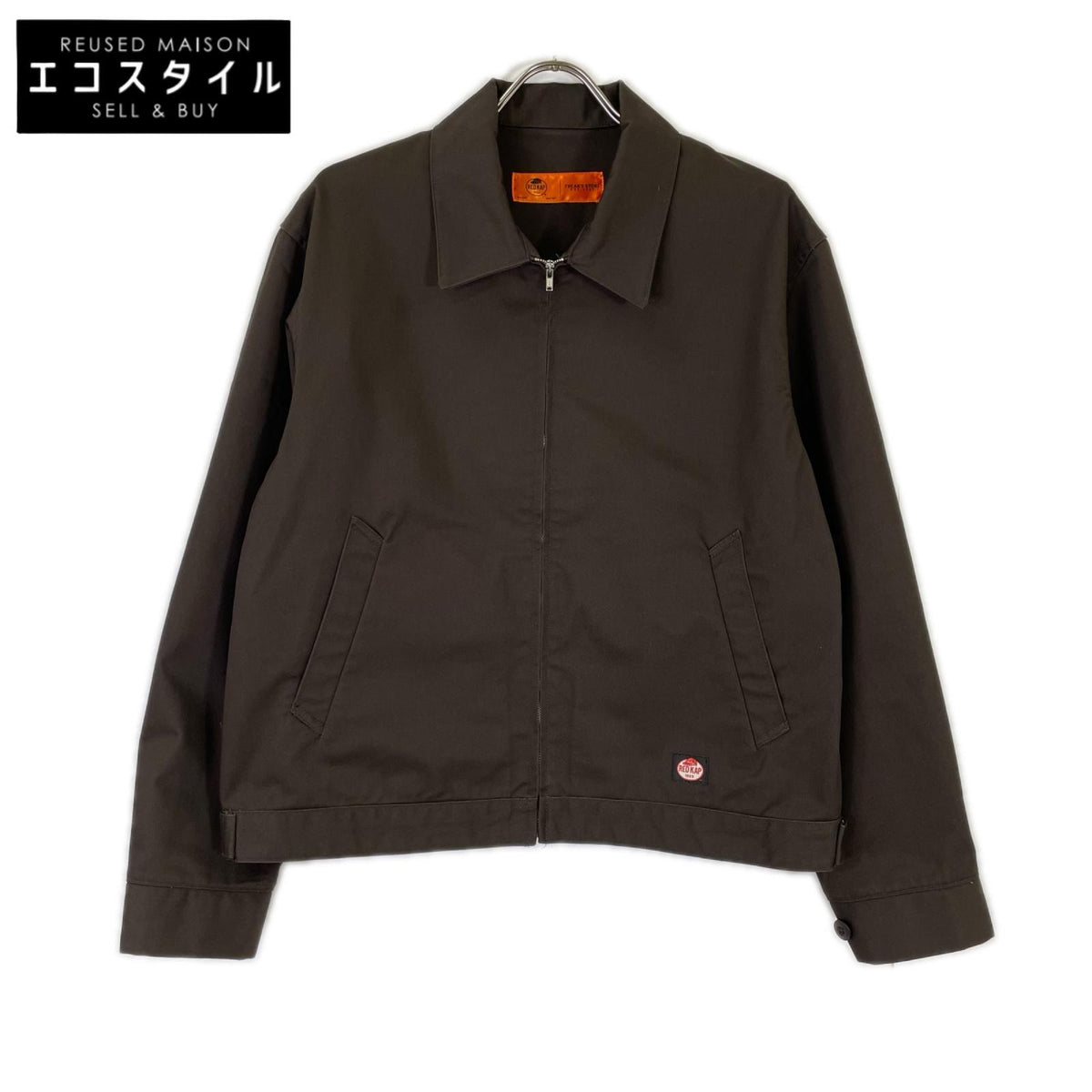 RED CAP レッドキャップ RK7502 FREAKS STORE別注 25AW ブラウン ワークジップジャケット ジャケット