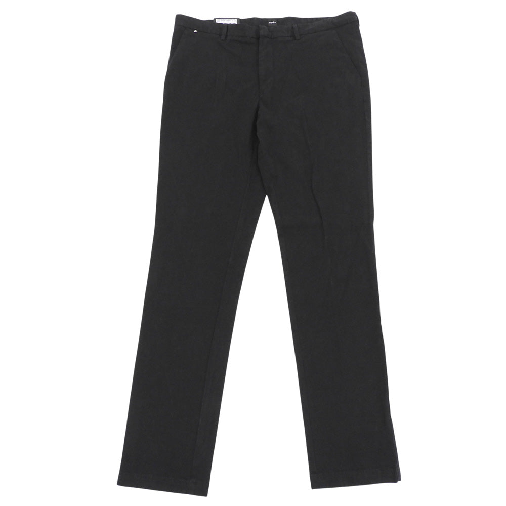 BOSS ボス 美品 Kaito1 ストレッチパンツ ボトムス メンズ ブラック 38L 10248208 ボトムス