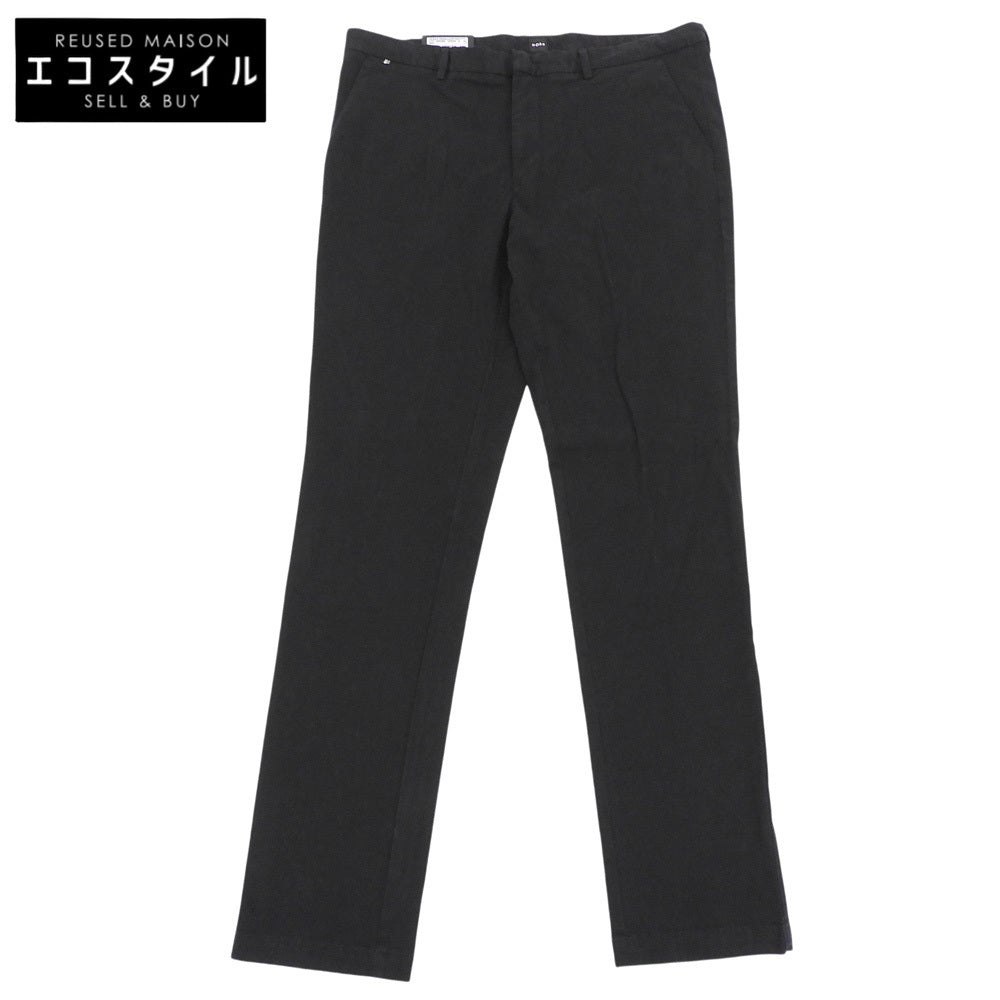 BOSS ボス 美品 Kaito1 ストレッチパンツ ボトムス メンズ ブラック 38L 10248208 ボトムス