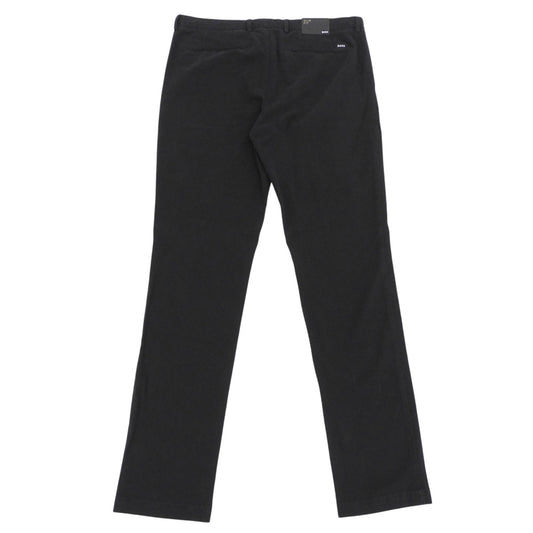 BOSS ボス 美品 Kaito1 ストレッチパンツ ボトムス メンズ ブラック 38L 10248208 ボトムス