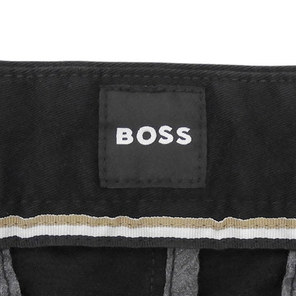 BOSS ボス 美品 Kaito1 ストレッチパンツ ボトムス メンズ ブラック 38L 10248208 ボトムス
