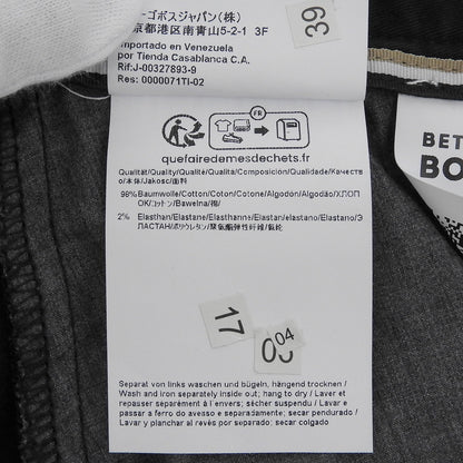 BOSS ボス 美品 Kaito1 ストレッチパンツ ボトムス メンズ ブラック 38L 10248208 ボトムス