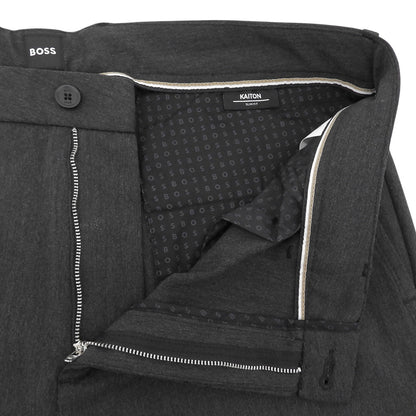 BOSS ボス 未使用 H-KAITON スリムフィットトラウザー ボトムス メンズ チャコールグレー 40L 10261221 ボトムス