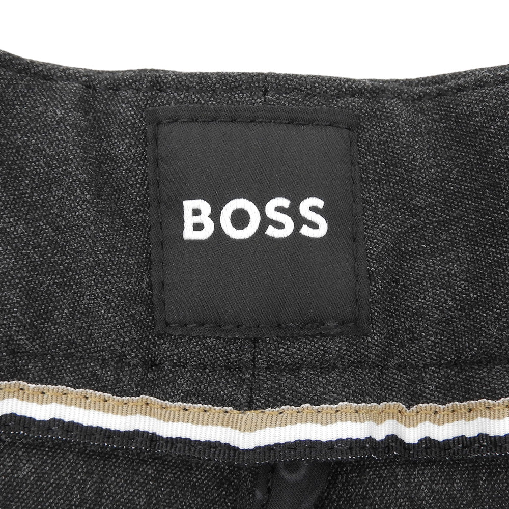 BOSS ボス 未使用 H-KAITON スリムフィットトラウザー ボトムス メンズ チャコールグレー 40L 10261221 ボトムス