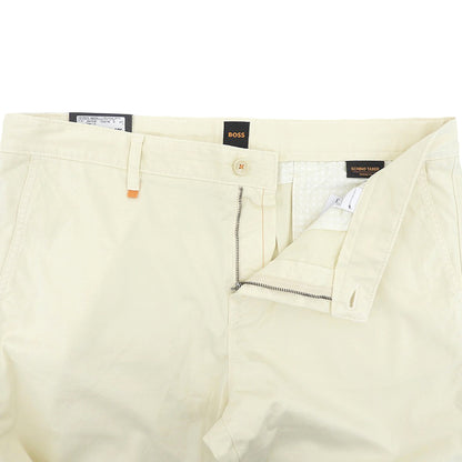 BOSS ORANGE ボスオレンジ 未使用 Schino-Slim スラックス ボトムス メンズ ホワイト 10242156 ボトムス