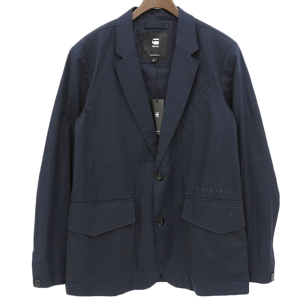G-STAR RAW ジースターロゥ 新品同様 Light weight Twill Blazer ジャケット メンズ ネイビー XL D21988-D194-C742 ジャケット