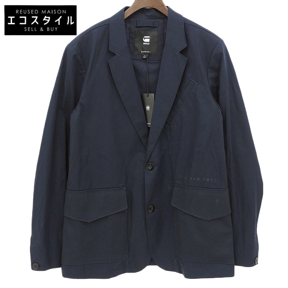 G-STAR RAW ジースターロゥ 新品同様 Light weight Twill Blazer ジャケット メンズ ネイビー XL D21988-D194-C742 ジャケット