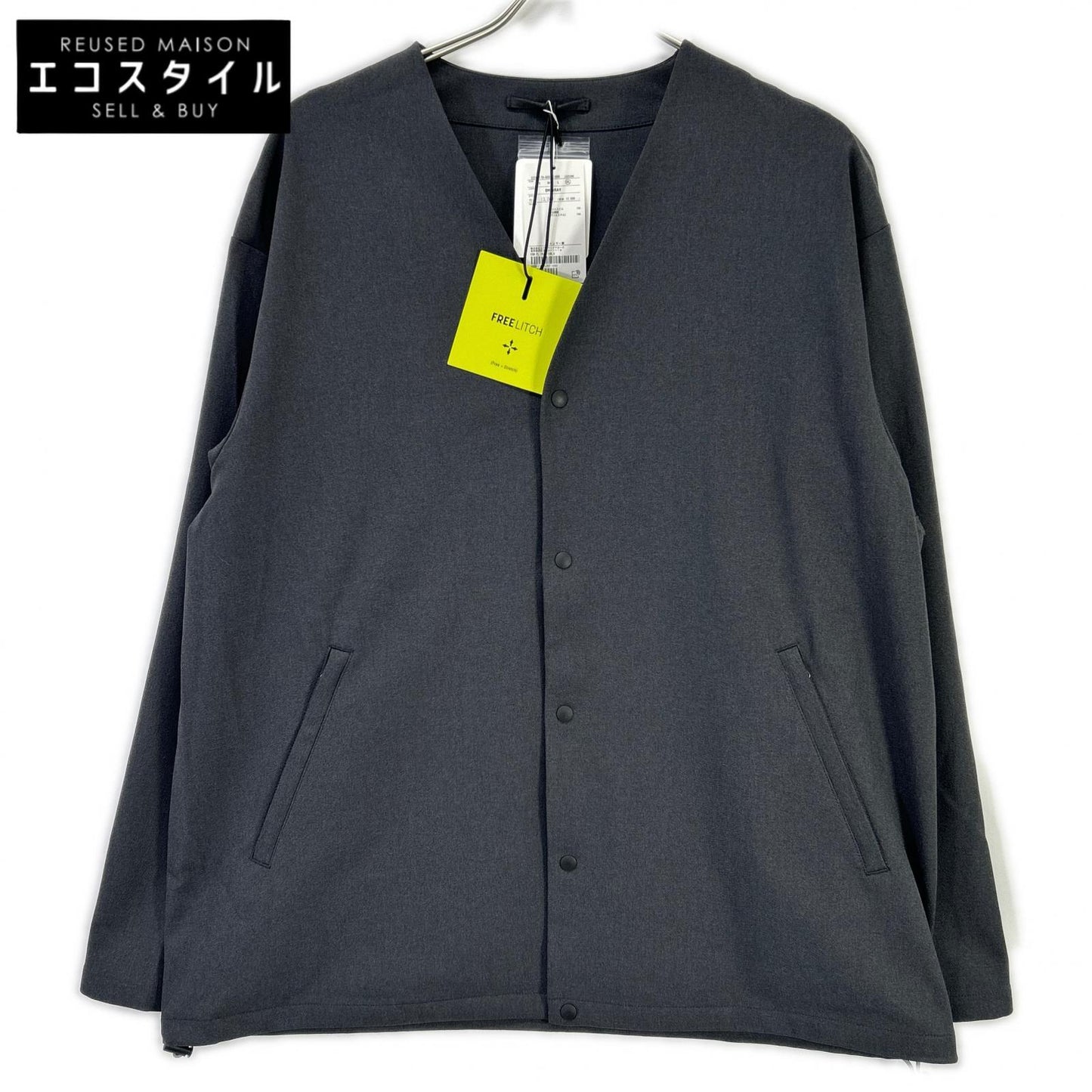 green label relaxing グリーンレーベルリラクシング グレー FREE LITCH カーディガン 3226-179-0092-1990 トップス