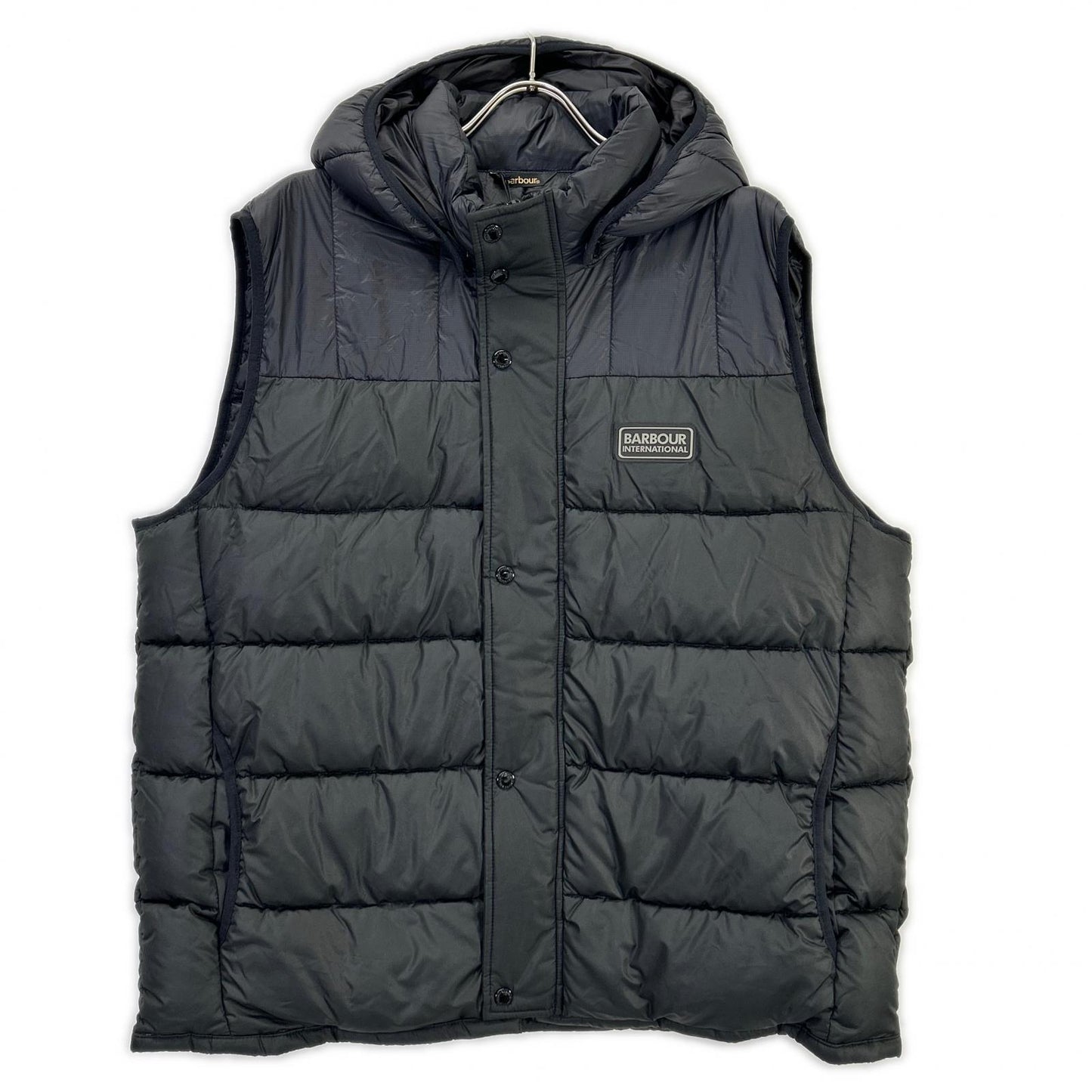 Barbour バブアー MGI0143BK11 ブラック INTERNATIONAL 中綿ダウンベスト ベスト