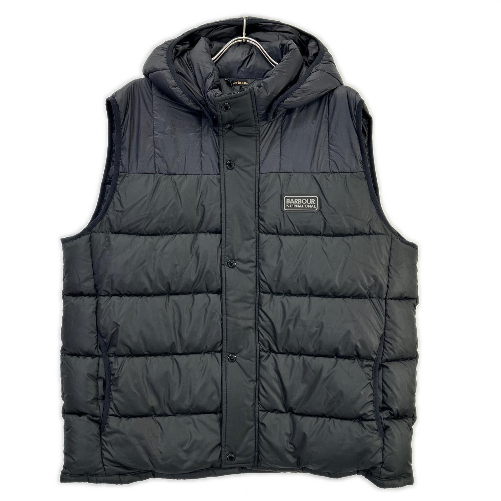 Barbour バブアー MGI0143BK11 ブラック INTERNATIONAL 中綿ダウンベスト ベスト