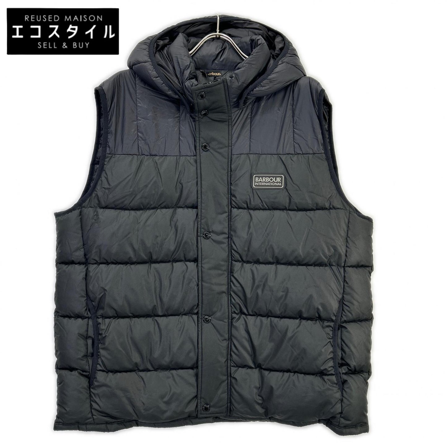 Barbour バブアー MGI0143BK11 ブラック INTERNATIONAL 中綿ダウンベスト ベスト